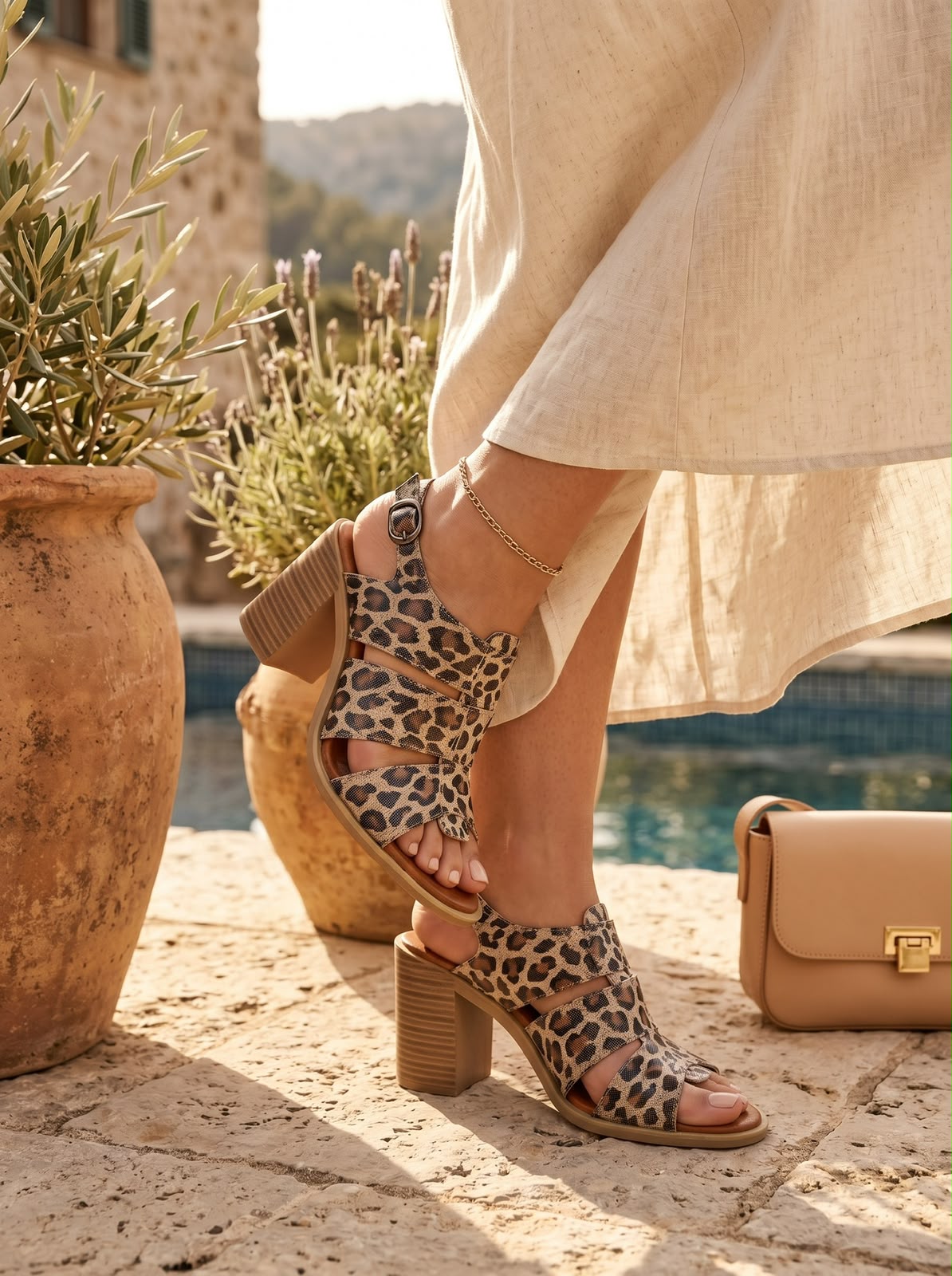 LOVE BALLERIN'S LBS 8200 leopard — LEOPARD