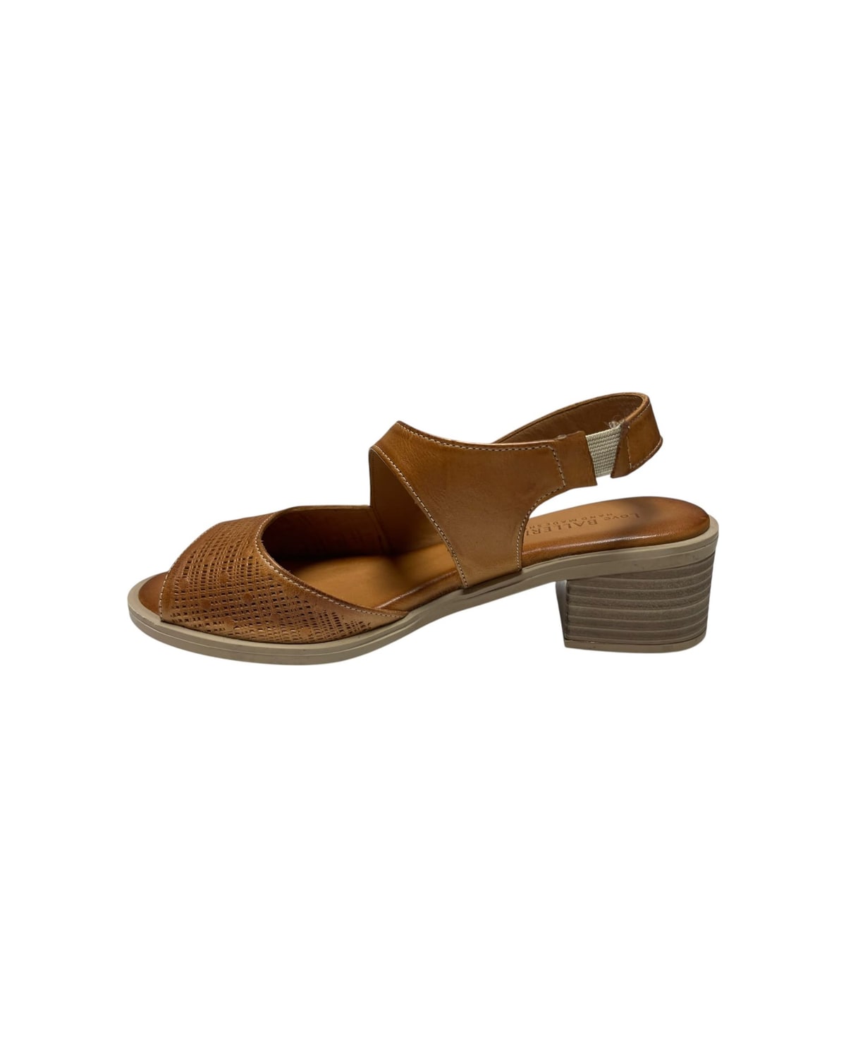 Sandale na petu smeđe — LOVE BALLERIN'S 7402 — SMEĐA