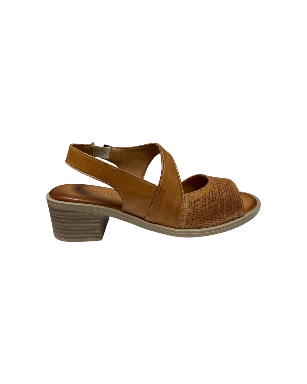 Sandale na petu smeđe — LOVE BALLERIN'S 7402 — SMEĐA