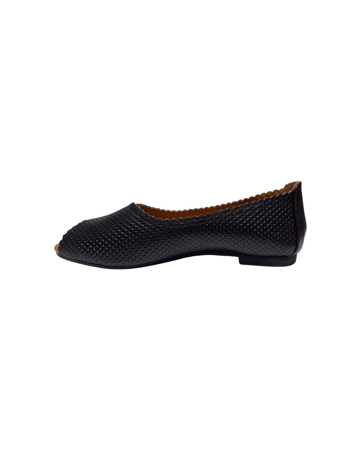 Ravne sandale crne — LOVE BALLERIN'S 3013 — CRNA