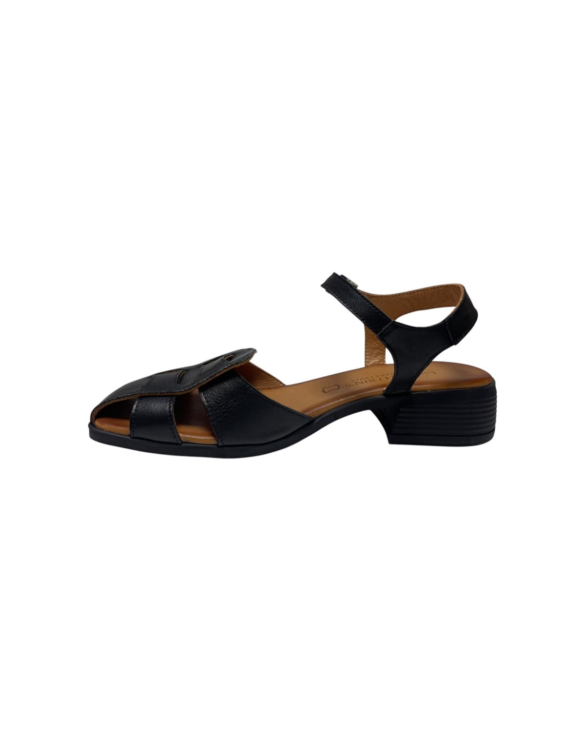 Sandale na petu crne — LOVE BALLERIN'S 897 — CRNA