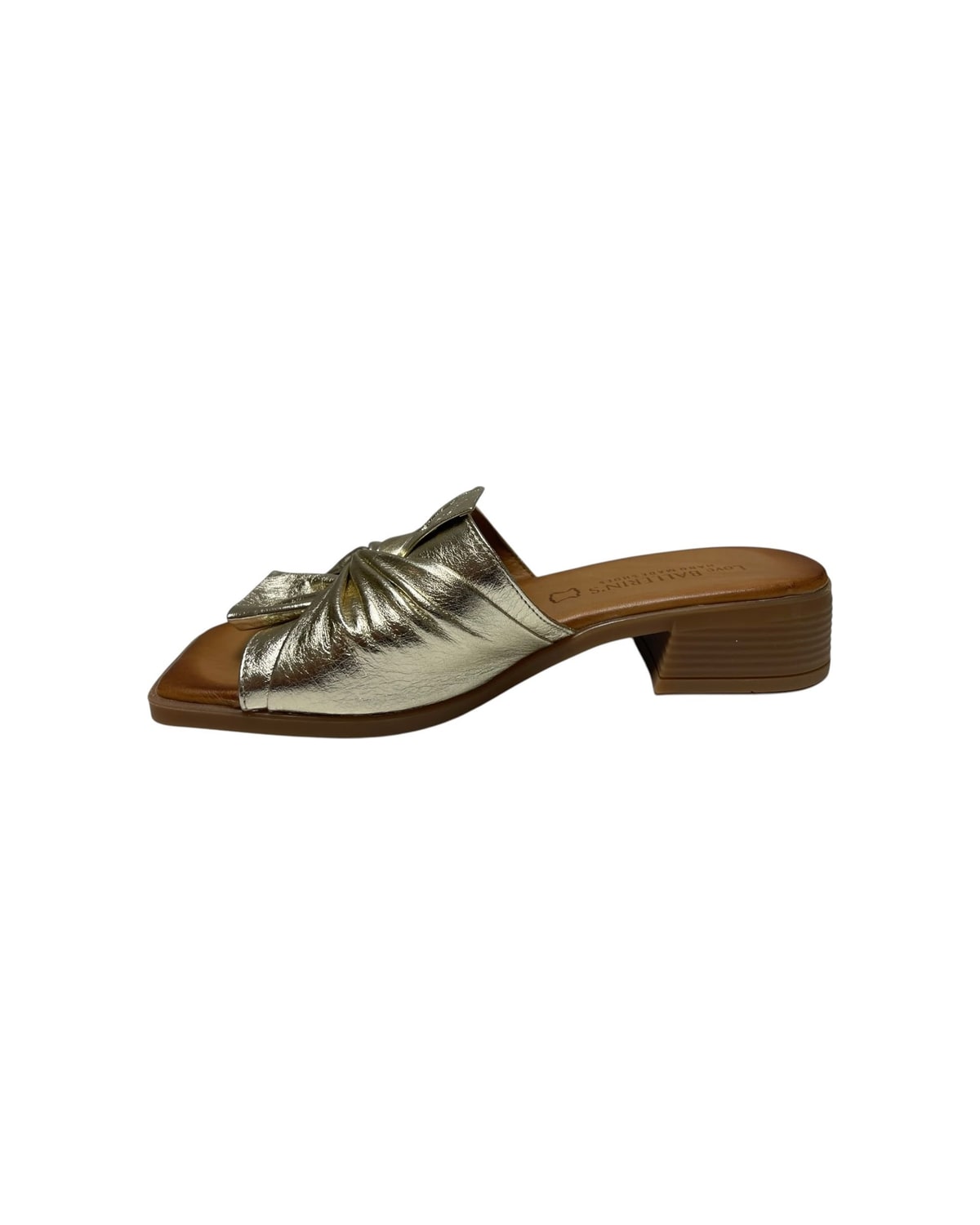 Papuce na petu zlatne — LOVE BALLERIN'S 893 — ZLATNA