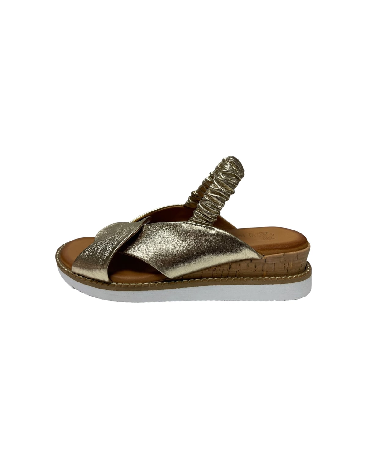 Ravne sandale zlatne — LB ROVIGO 405 41-211 ZN SANDALET — ZLATNA