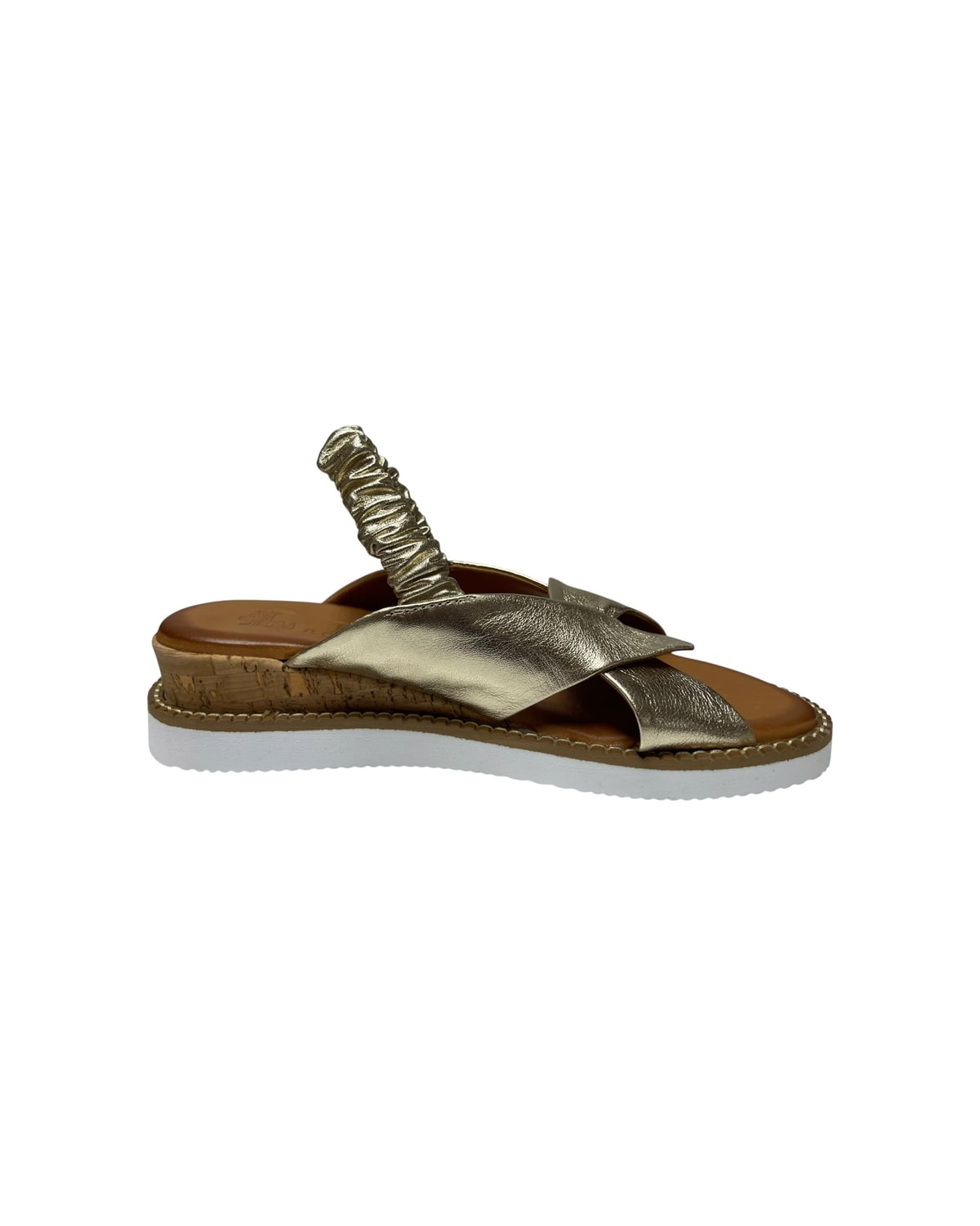 Ravne sandale zlatne — LB ROVIGO 405 41-211 ZN SANDALET — ZLATNA