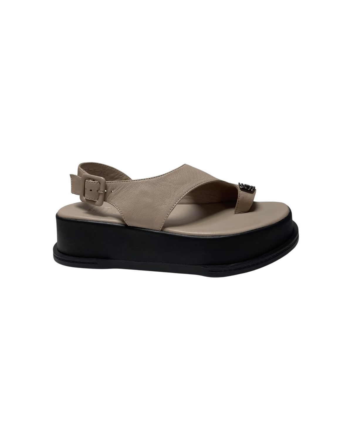 Ravne sandale čokolada — LB RIPKA 204.9939-3 — SIVA