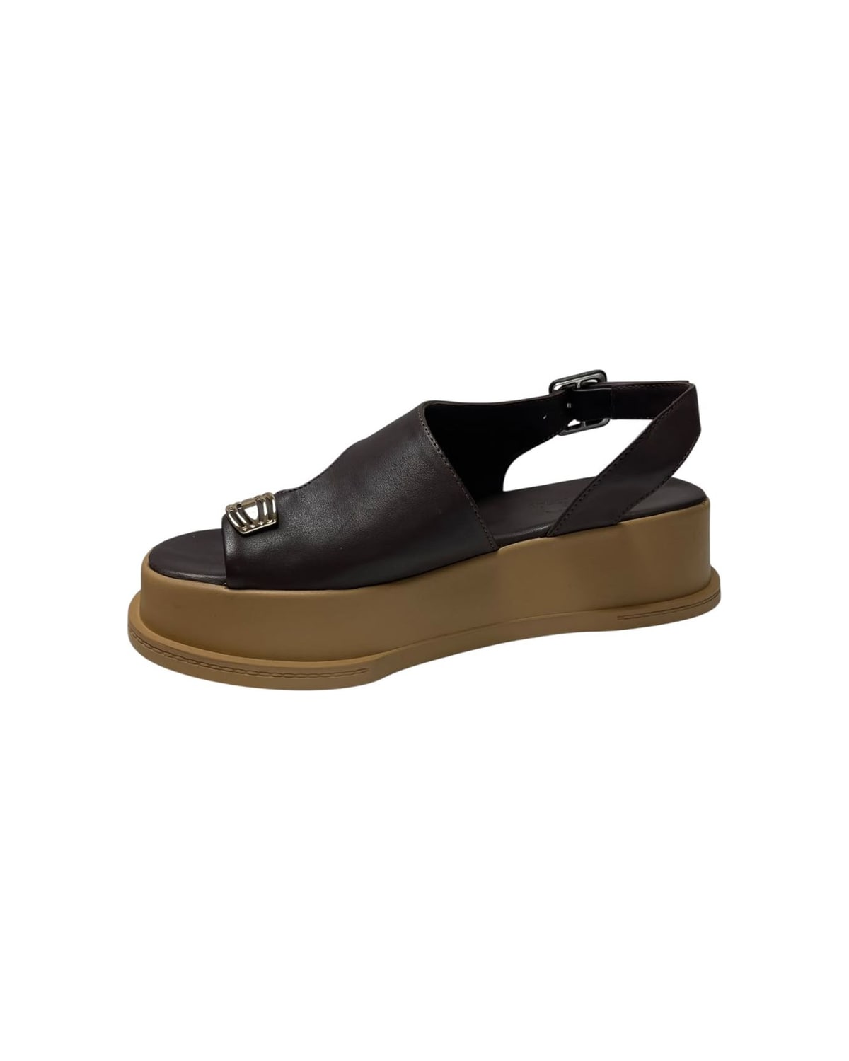 Ravne sandale čokolada — LB RIPKA 204.9939-3 — ČOKOLADA